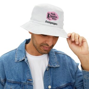 Retro Pink Iguana Bar Bucket Hat