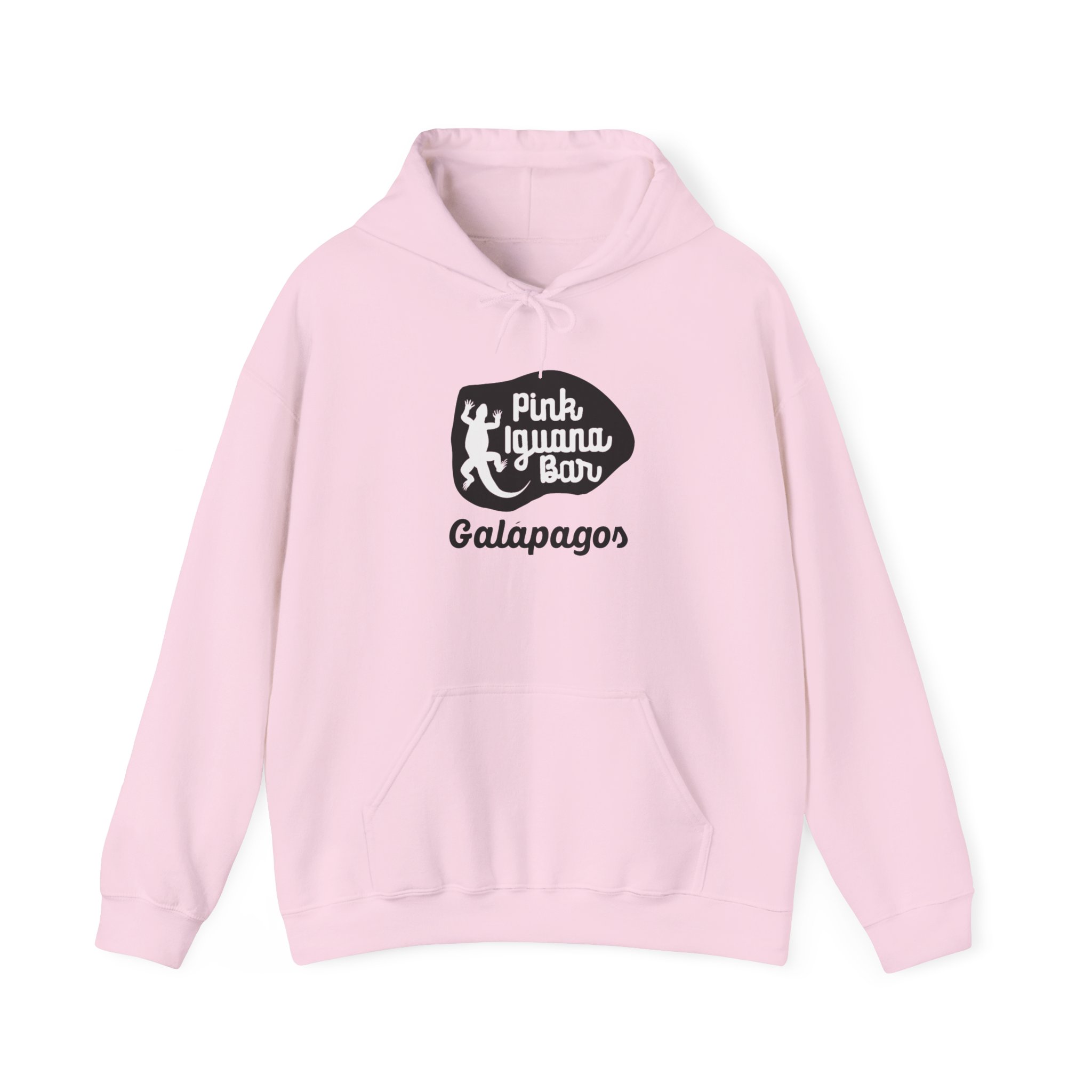 Retro Pink Iguana Bar Unisex Heavy Blend Hoodie