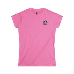 Retro Pink Iguana Bar Women's Softstyle Tee