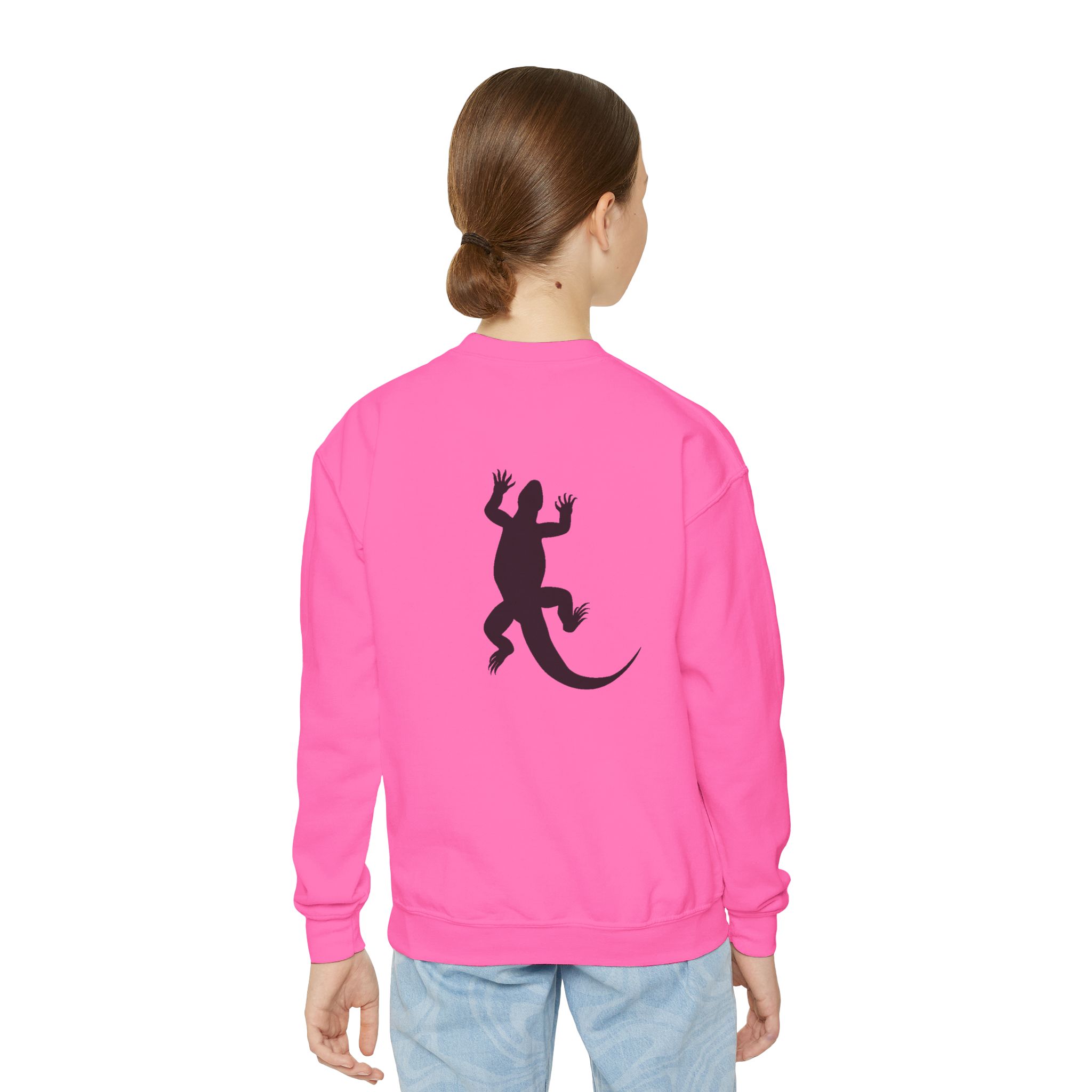 Pink Iguana Youth Crewneck Sweatshirt