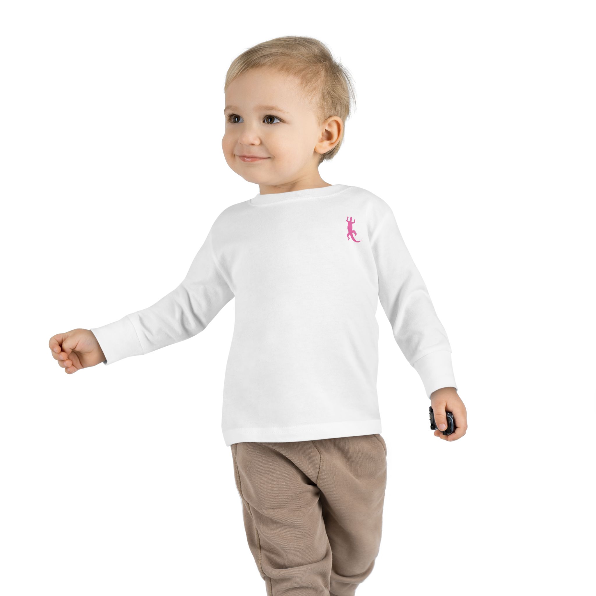 Pink Iguana Toddler Long Sleeve Tee